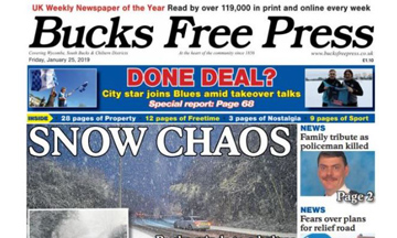 Bucks Free Press to launch new paper 